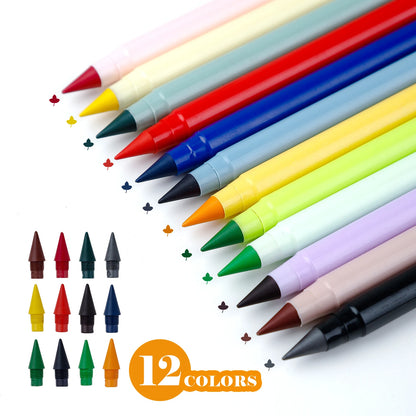 Crayons de Couleur Éternels - La Magie dans Chaque Trait